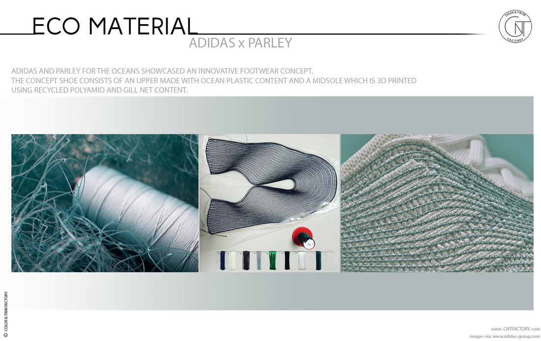 Parley Ocean Plastics&Adidas - material innovation